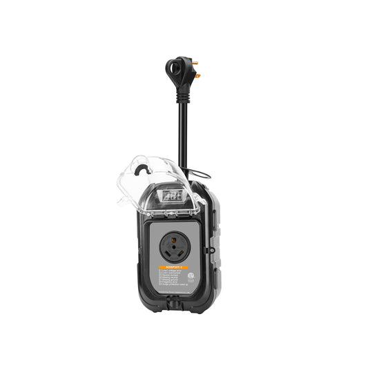 TrekPower 30Amp RV Surge Protector with Waterproof Cover and Auto Shut