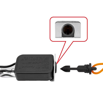 Trailer Breakaway Switch with Orange Coiled Cable & Pull Pin