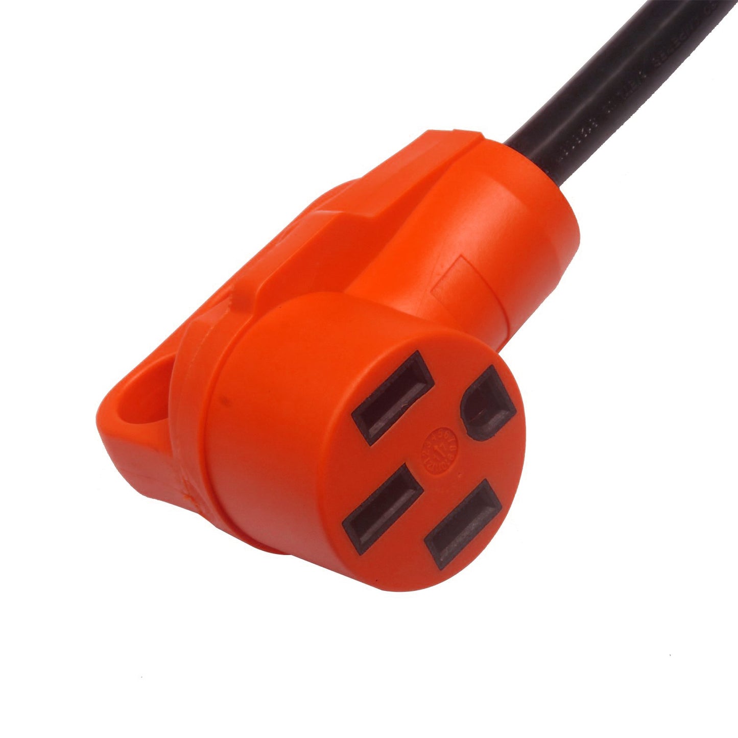 TrekPower 30 Amp to 50 Amp RV Generator Adapter Cord, NEMA L5-30P Male to 14-50R Female