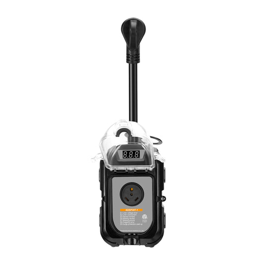TrekPower 30 Amp RV Surge Protector with Waterproof Cover & Auto Shut