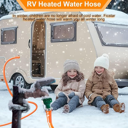 Heated RV Water Hose – Freeze Protection to -45°F