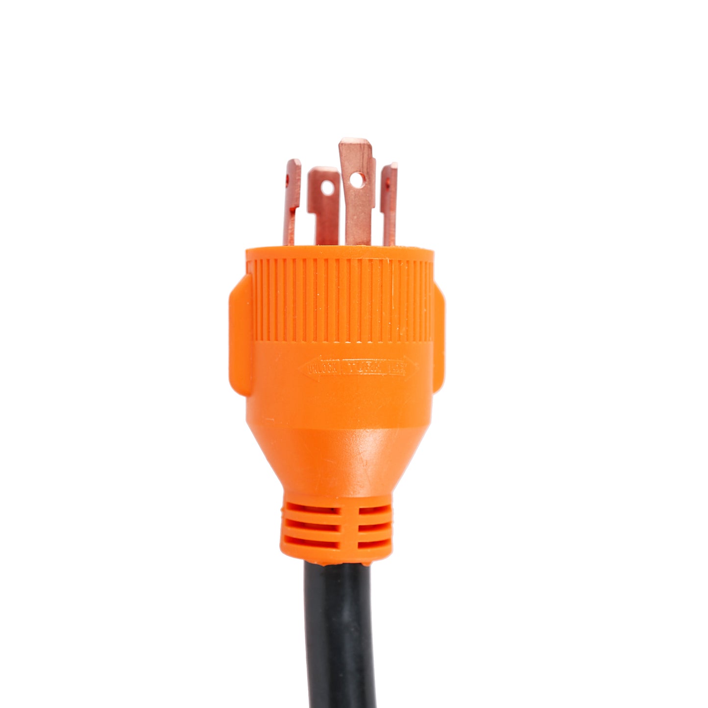 TrekPower 30 Amp Generator Y Adapter Splitter, 4-Prong NEMA L14-30P Male Plug to Dual 5-15R Female Receptacles