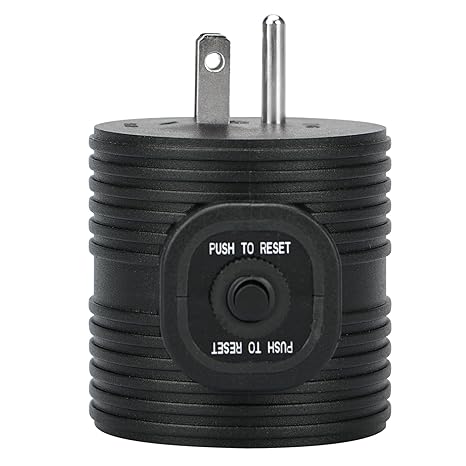 15 Amp Male to 30 Amp Female Electrical Adapter