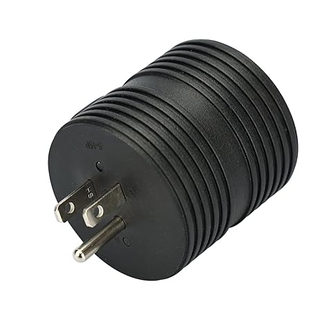 15 Amp Male to 30 Amp Female Electrical Adapter