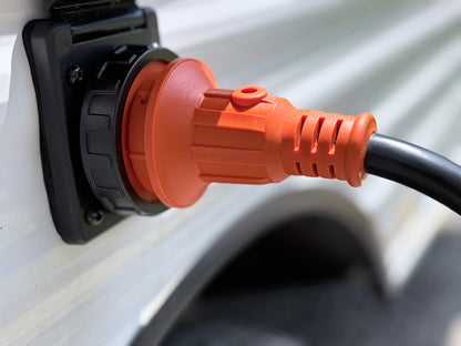 TrekPower 30 Amp 50 ft Twist Lock RV Extension Cord with Reverse Polarity Indicator