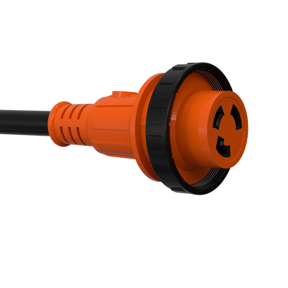 TrekPower 30 Amp 25 ft RV Extension Cord with Locking Connector and LED Power Indicator