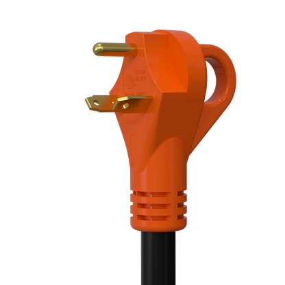 TrekPower 30 Amp RV Y Adapter Cord, NEMA TT-30P to Dual 5-15R Outlets