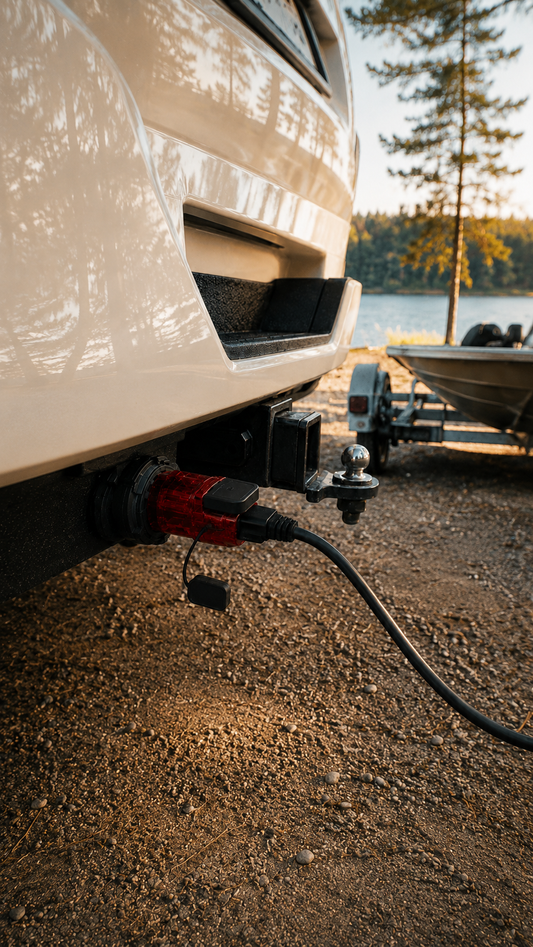 TrekPower 7-Way to 4-Way & 5-Way Trailer Adapter