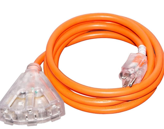 12/3 AWG 15AMPS Multi-tap Outdoor Extension Cords TrekPower