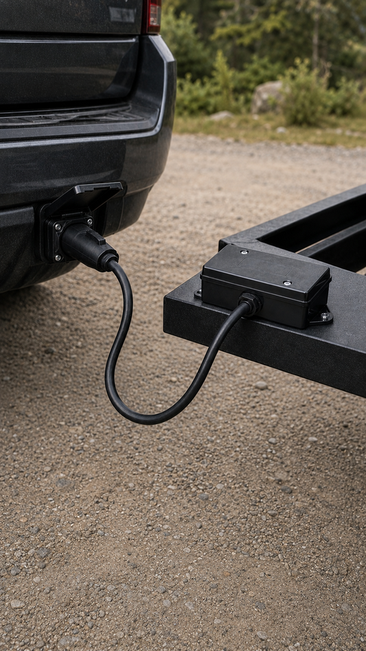 TrekPower 7-Way Trailer Cord with Weatherproof Junction Box