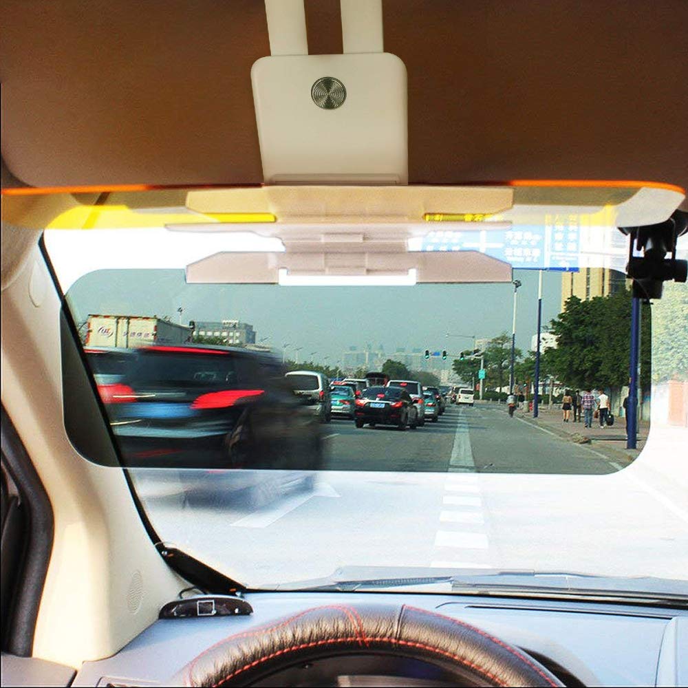 Car Visor Extender HD Anti-Glare Dazzling Goggle Day and Night Automotive Sun Protection Visor for car