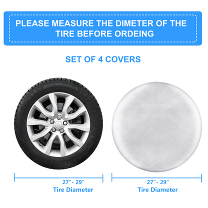 RV Wheel Cover 4 packs