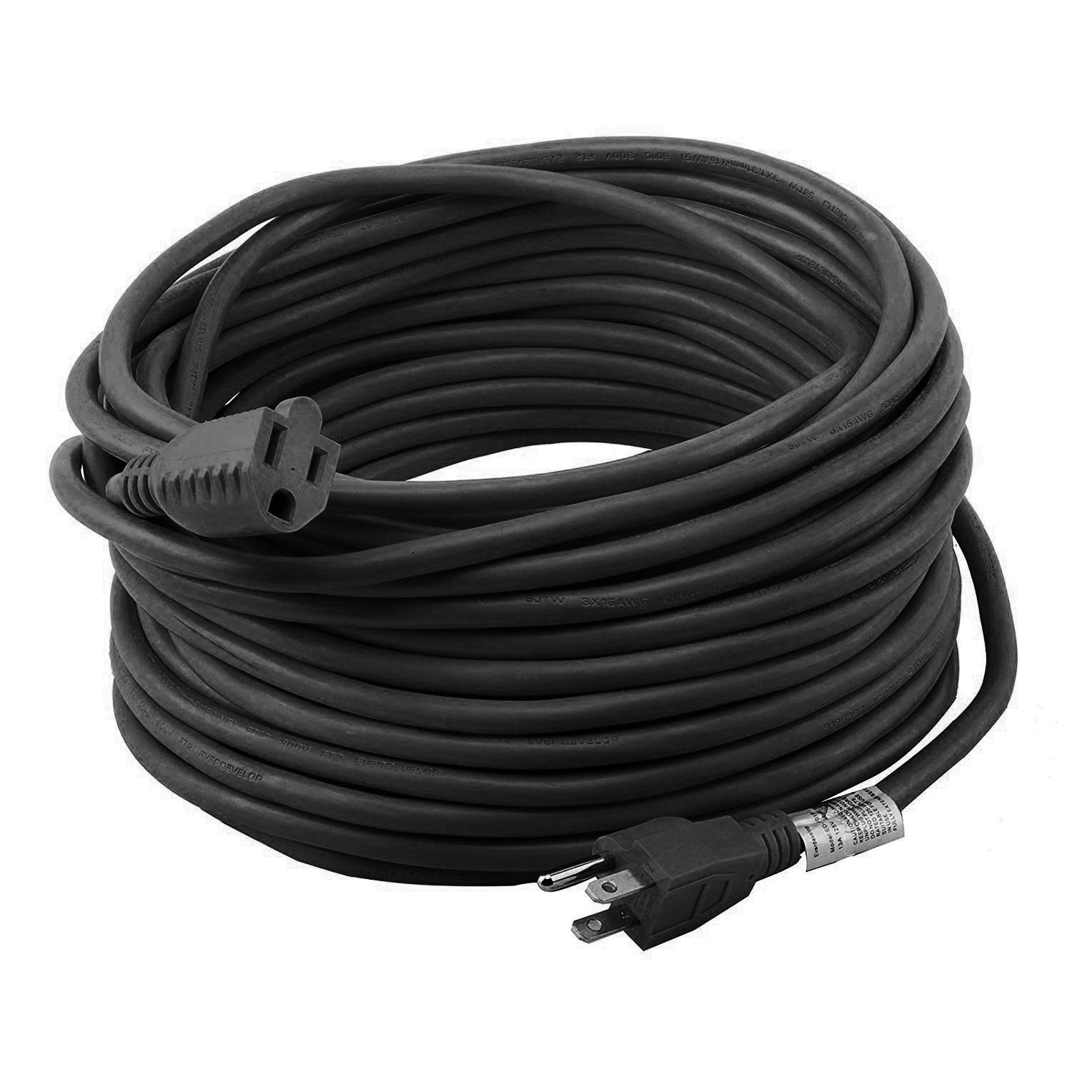 3 Conductor 16/3 Outdoor Extension Cord SJTW 16AWG Heavy Duty for Indoor and Outdoor