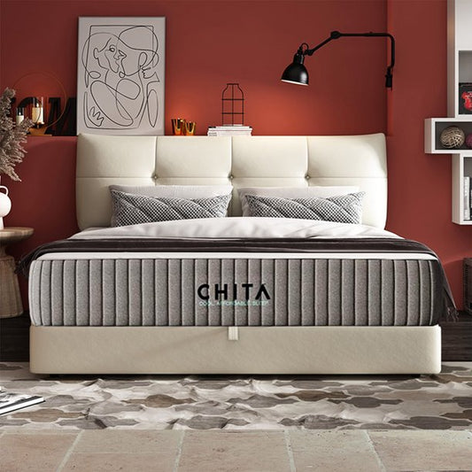 CHITA 12 Inch Memory Foam Mattress / CertiPUR-US Certified / Bed-in-a-Box / Medium Firmness/ Pressure Relieving,Queen Size,80"x60"+12"