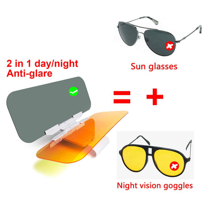 Trek power Car Sun Visor with easy button Anti with glasses