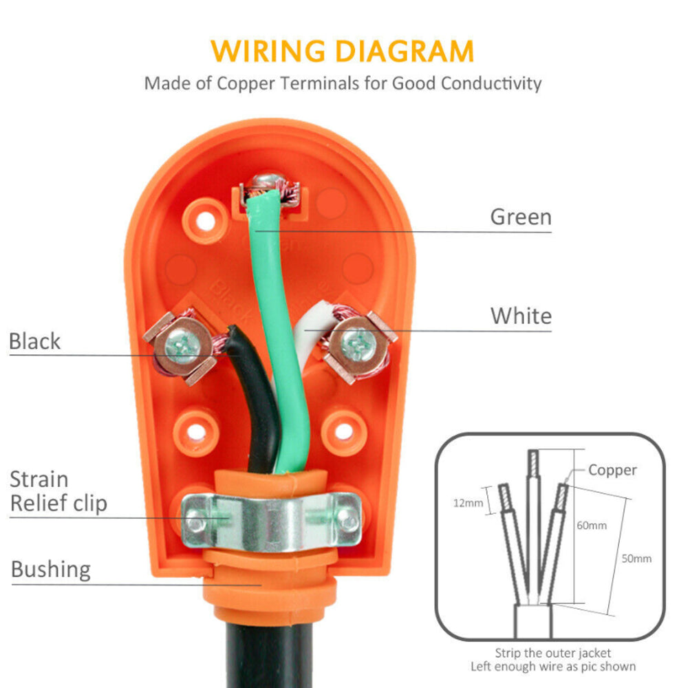 30 Amp RV Plug Female details