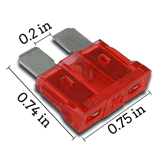 Blade Fuse Red 10A