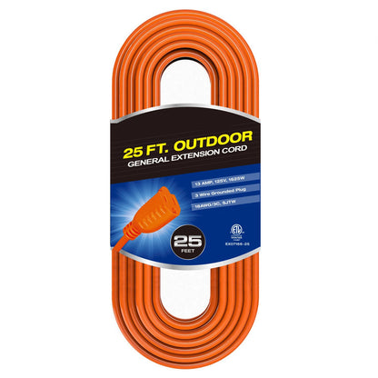 Waterproof Outdoor Extension Cord orange