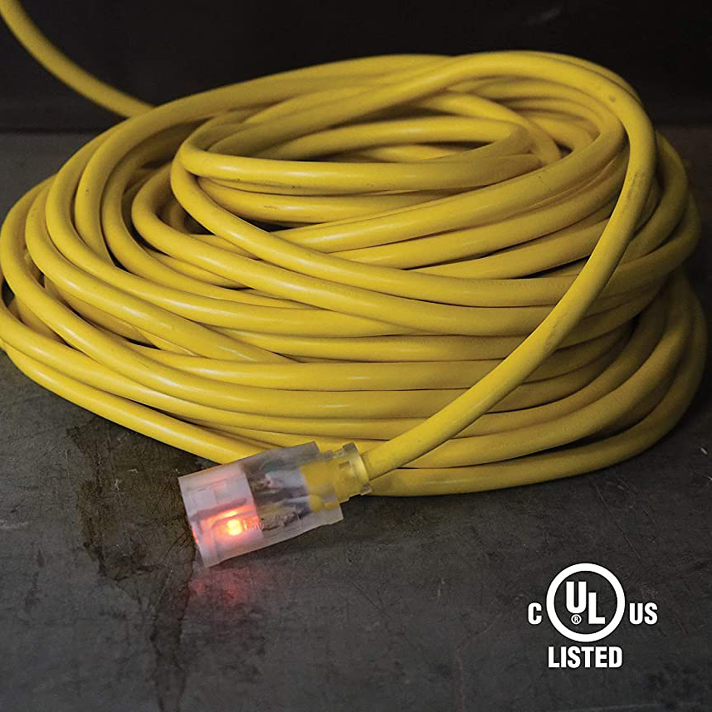 outdoor extension cord with signal light