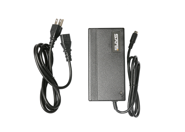 54.6V 2A Power Supply Adapter Charger  for 48V Li-ion Lithium Battery    Round female plug