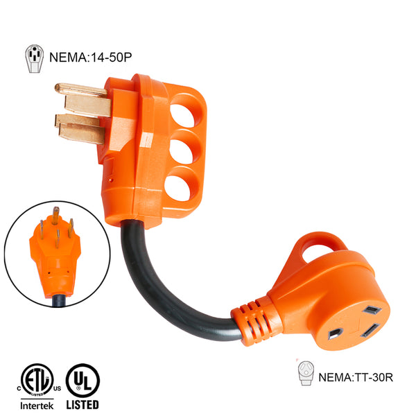 50 Amp to 30 Amp Adapter