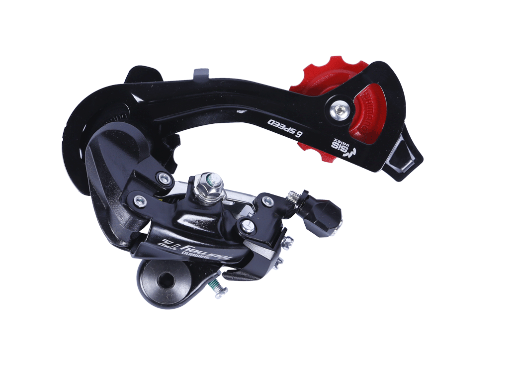 6-Speed Rear Derailleur 2 SHIMANO Tourney TZ500 With Direct Mount